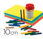 Punzon faibo plastico con punta de acero latonado 10 cm colores surtidos