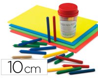 Punzon faibo plastico con punta de acero latonado 10 cm colores surtidos