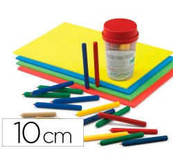 Punzon faibo plastico con punta de acero latonado 10 cm colores surtidos