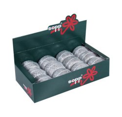 Cordoncillo plata ovillo de 20 mt