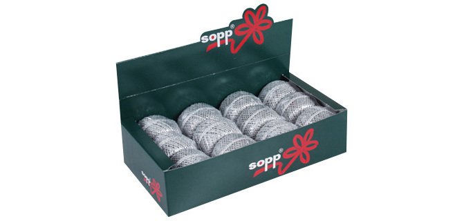 Cordoncillo plata ovillo de 20 m