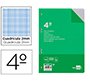 Recambio liderpapel 4º / A5+ 100 hojas 60g/m2 milimetrado sin margen 6 taladros
