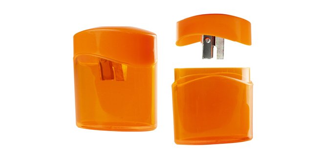 Sacapuntas m+r elliptic 907 metalico 1 uso con deposito