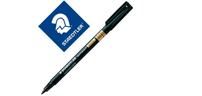Rotulador staedtler lumocolor retroproyeccion punta de fibra permanente special 319-9 negro punta media