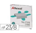 Grapas rexel 23/8 acero caja de 1000 unidades