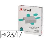 Grapas rexel 23/17 acero caja 1000 unidades