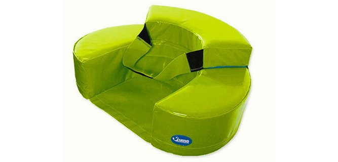 Sillón Sumo pistacho ergonómico 60x15 cm para bébés