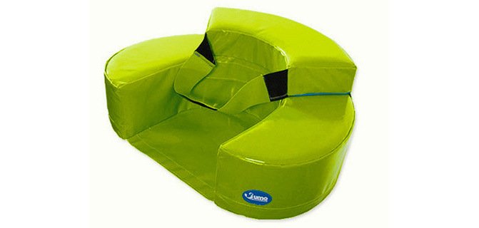 Sillón Sumo pistacho ergonómico 60x15 cm para bébés