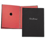 Portafirmas saro 320 pvc gofrado 20 departamentos color negro