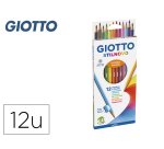 Lapices de colores giotto stilnovo 12 colores unidad