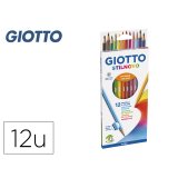 Lapices de colores giotto stilnovo 12 colores unidad