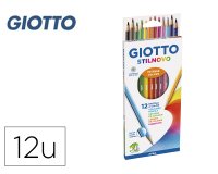Lapices de colores giotto stilnovo 12 colores unidad