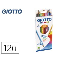 Lapices de colores giotto stilnovo 12 colores unidad