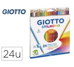 Lapices de colores giotto stilnovo 24 colores unidad