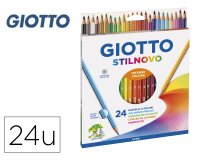 Lapices de colores giotto stilnovo 24 colores unidad