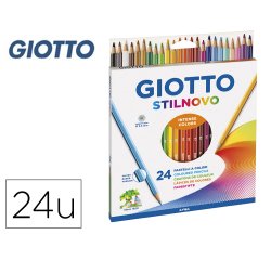 Lapices de colores giotto stilnovo 24 colores unidad