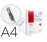 Carpeta canguro 2 anillas mixtas 16mm liderpapel a4 plastico color blanco