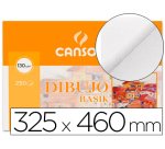 Papel dibujo basik din a3+ 32,5x46 cm sin recuadro minipack de 10 hojas