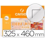 Papel dibujo basik din a3+ 32,5x 46 cm con recuadro minipack de 10 hojas