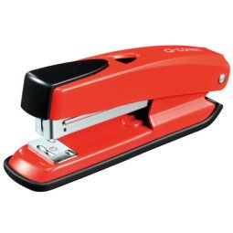 Grapadora q-connect kf02152 plastico abs roja capacidad 20 hojas