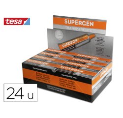 Pegamento supergen contacto incoloro 75 ml unidad