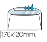 Sobre liderpapel n.7 blanco comercial normalizado 120x176mm engomado caja de 500 unidades