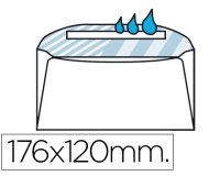 Sobre liderpapel n.7 blanco comercial normalizado 120x176mm engomado caja de 500 unidades