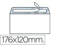 Sobre liderpapel n.9 blanco comercial normalizado 120x176mm tira de silicona caja de 500 unidades