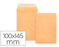 Sobre liderpapel bolsa n.0 cel caña salarios 100x145mm tira silicona caja de 1000 unidades