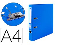 Archivador de palanca Liderpapel documenta forrado pvc con rado y compresor metálico