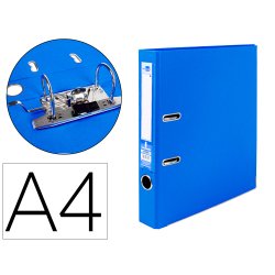 Archivador de palanca Liderpapel documenta forrado pvc con rado y compresor metálico
