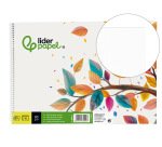 Bloc dibujo liderpapel escolar espiral 230x325mm 20 hojas 90 gr/m2 sin recuadro