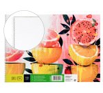 Bloc dibujo liderpapel artistico frutal espiral 230x325 mm 20 hojas 130g/m2 sin recuadro perforado