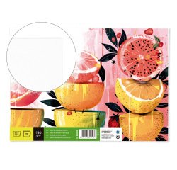 Bloc dibujo liderpapel artistico encolado 230x325mm 20 hojas 130g/m2 sin recuadro