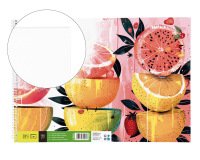 Bloc dibujo liderpapel artistico espiral 460x325mm 20 hojas 130gr/m2 sin recuadro perforado