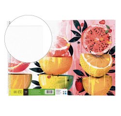 Bloc dibujo liderpapel artistico espiral 460x325mm 20 hojas 130gr/m2 sin recambio perforado