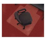 Alfombrilla para suelo q-connect pvc protectora de moquetas 1150x1340 mm grosor 2,2 mm