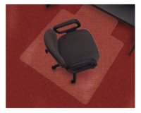 Alfombrilla para suelo q-connect pvc protectora de moquetas 1150x1340 mm grosor 2,2 mm