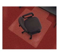 Alfombrilla para suelo q-connect pvc protectora de moquetas 1150x1340 mm grosor 2,2 mm