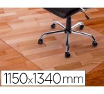 Alfombrilla para suelo q-connect pvc protectora de suelos 1150x1340 mm grosor 2 mm