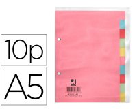 Separador q-connect cartulina juego de 10 separadores din a5