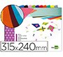 Bloc trabajos manuales liderpapel seda 240x315mm 10 hojas colores surtidos