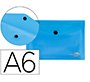 Carpeta liderpapel dossier broche 44232 polipropileno din a6 azul translucido