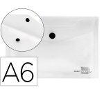 Carpeta liderpapel dossier broche 44234 polipropileno din a6 transparente translucido