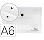 Carpeta liderpapel dossier broche 44234 polipropileno din a6 transparente translucido