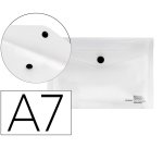 Carpeta liderpapel dossier broche 44224 polipropileno din a7 color transparente