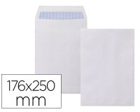 Sobre liderpapel bolsa n.15 blanco b5 176x250 mm tira de silicona caja de 500 unidades