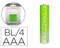 Pilas AAA q-connect- Blíster de 4