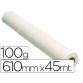 Papel reprografia grafic estucado para plotter blanco mate 610 mm x 45 m 100 g