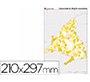 Mapa mudo color din a4 comunidad de madrid politico
